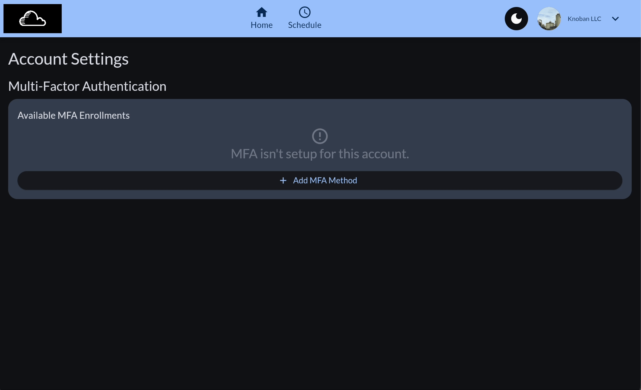 Enabling MFA