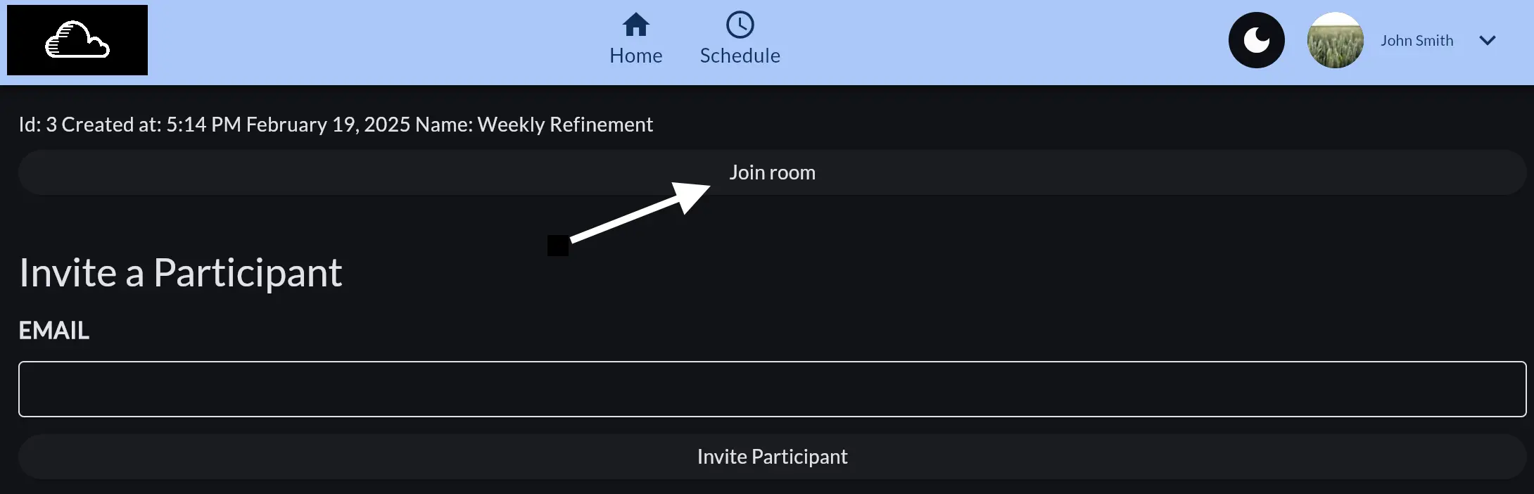 Join a Room - Option 2